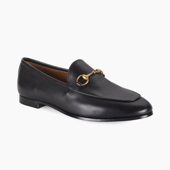 GUCCI Jordaan Leather Bit Loafers - Picture 13 of 14